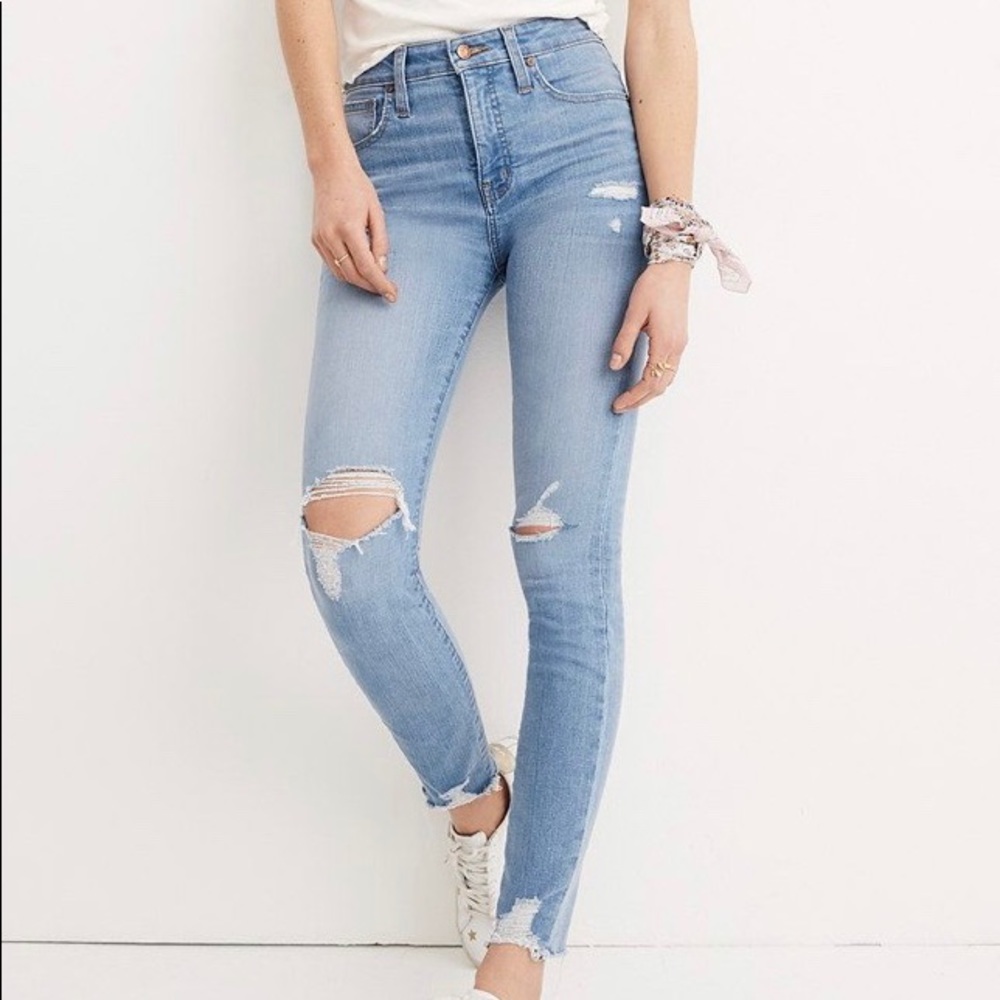 🔥Madewell Curvy High Rise Skinny